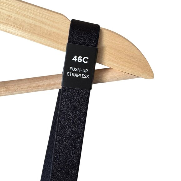 Torrid Curve Bombshell Everyday Strapless Push-Up Bra Size 46C New Black Lace - Picture 8 of 16